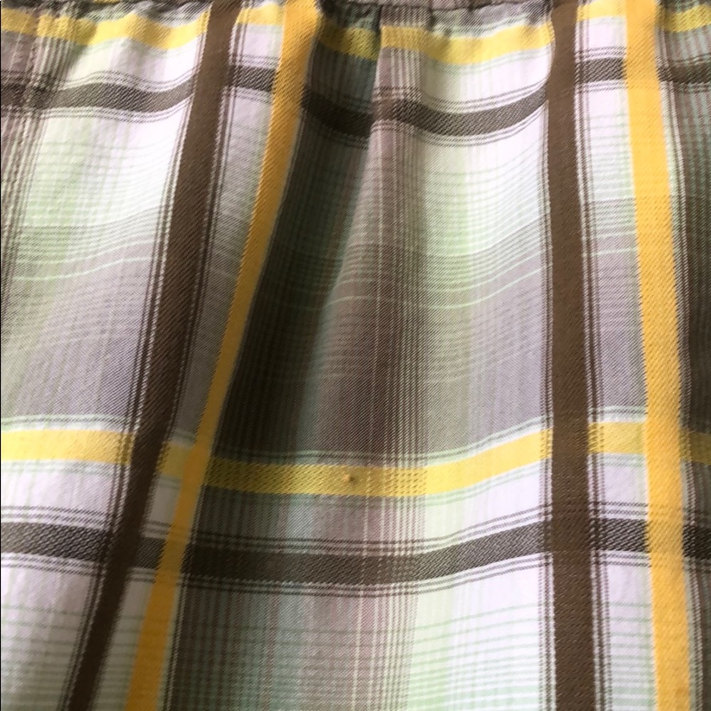 Prana plaid short sleeve button down shirt sz M - Picture 6 of 8
